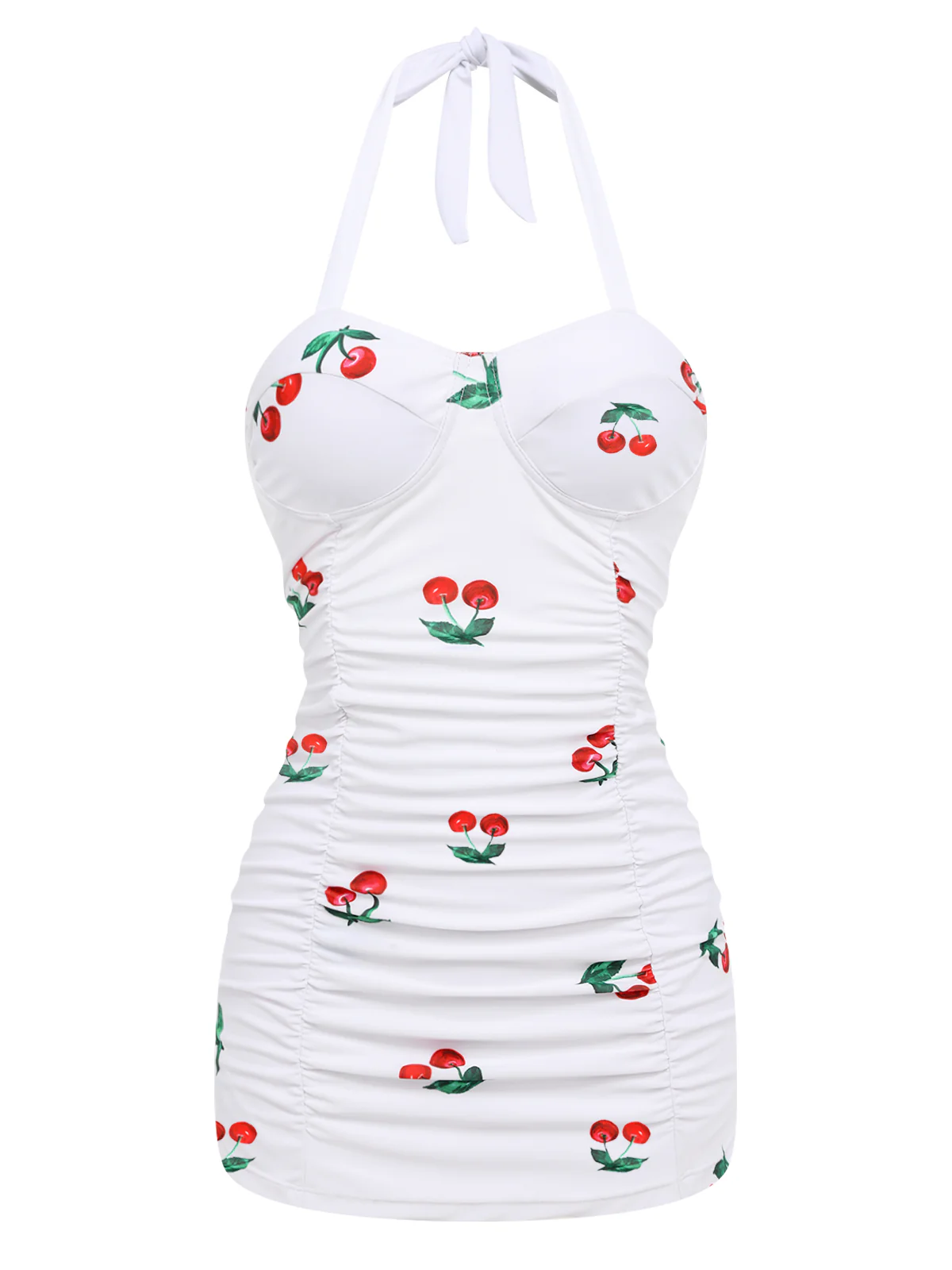 Retro  Cherry Summer One-piece Swimsuit